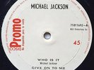MICHAEL JACKSON - Who is it / RARE COSTA RICA RADIO PROMO 12´´ / CLEAN EX+