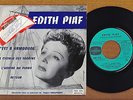 RARE EP Edith PIAF Dédicacé à Bobino Chez Columbia N° ESRF 1036 - Proche du NEUF