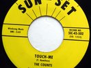 THE COUNTS 45 Touch Me / Twist'n All Night NEAR MINT Doo Wop ORIGINAL e7245