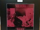 NIRVANA LP Bleach TEST PRESSING WHITE LABEL COVER RED LOGO MINT 