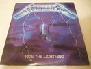 Metallica Ride The Lightning Lp Raro of Venezuela VERTIGO Thrash Metal