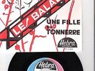 VINYL  SINGLE  //  LES  BALADINS  --  MALAGAN  //  ROCK 'N' ROLL