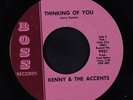 KENNY & ACCENTS: Thinking Of You / Good Soul Lovin' 45 Rock & Pop