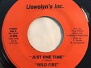 * WILD FIRE Just One Time RARE COSMIC ISLAND DISCO FUNK SOUL Llewelyn’s 45 HEAR