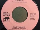 * CARMEN Time To Move SYNTH MODERN SOUL BOOGIE KEVIN McCORD Presents 45 HEAR