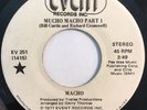 * MACHO Mucho Macho COSMIC DISCO LATIN FUNK Bill Curtis   Event Promo 45 HEAR