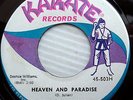 ERIK & the VIKINGS doowop 45 HEAVEN & PARADISE STEP BY STEP on KARATE e8692