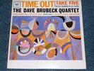 DAVE BRUBECK QUARTET TIME OUT JAZZ LP - 1960 - MONO CL 1397 - 6 EYE LABEL - EX+