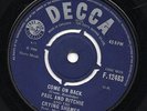 HEAR - PAUL & RITCHIE & CRYING SHAMES - COME ON BACK - DECCA 66 JOE MEEK RARE