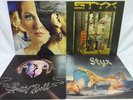 Styx LP Vinyl Record Lot: Pieces of Eight Crystal Ball Grand Illusion Equinox