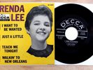 BRENDA LEE  EP I WANT TO BE WANTED  BEAUTIFUL COPY