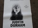 Juduith Durham (Seekers) 1971 Dome, Brighton Concert Poster