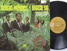 SERGIO MENDES AND BRASIL '66 LP, HERB ALPERT PRESENTS (A&M US Issue EX/EX)