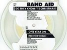 Band Aid Do They Know Its Christmas? SHAPED PICTURE DISC Vinyl Single 7inch