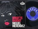 BRIGITTE BARDOT * MIGUEL MERENDEZ * EP MADE IN PORTUGAL 45 PS 7 MARILYN MONROE