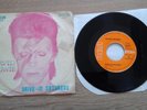 DAVID BOWIE 1973 PORTUGAL 1ST PRESS DRIVE IN SATURDAY / ROUNDnROUND 