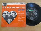 The Four Seasons - The 4 Seasons Sing Stay - EP - UK Stateside 1011   1963
