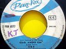VANGELIS PAPATHANASSIOU & ZOE Ciao Amore RARE 1966 GREEK ORIGINAL 7