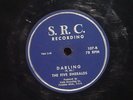 THE FIVE 5 EMERALDS   RARE DETROIT DOO-WOP 78 RPM   DARLING / PLEASURE ME S.R.C.