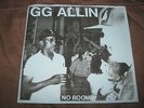GG Allin - No Room... (1993, Fuckin' A) Clear Vinyl, Hand-numbered 992/1000 HTF