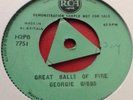 Georgia Gibbs - Great Balls Of Fire (1 Sided Rockabilly Demo)