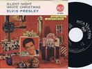 ELVIS PRESLEY Silent Night b/w White Christmas Danish 45PS 1961