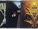 Triumph LP Vinyl Record Lot: Never Surrender + Allied Forces + Progressions