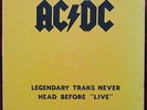 AC/DC - Legendary Traks Never Head Before Live Vol.1 LP