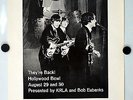 A one-sheet poster 1965 performance of The Beatles at the Hollywood Bowl