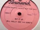 Bill Haley - Rip It Up (1 Sided Demo)