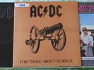 AC/DC - BACK IN BLACK - DIRTY DEEDS - FOR THOSE ABOUT TO ROCK - VINYL LPs - VG+