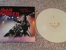 IRON MAIDEN Unleash the Beast WHITE LIGHT SPLATTER LP LTD MINT (Metallica AC/DC)