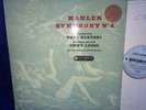 SAX 2345 *BLUE/SILVER* KLETZKI* CONDUCTS *MAHLER SYMPHONY NO.4* PO /LOOSE* NM