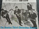 Very rare Beatles no3 fan club Christmas flexi disc