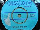 OWEN GREY GIVE ME A LITTLE SIGN/ AIN'T NOBODY HOME ORIGINAL UK COXSONE - CLIP