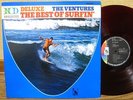 THE VENTURES DELUXE THE BEST OF SURFIN' JAPAN RED WAX LP  LP-8441