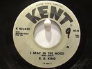 Pair of B.B.King Kent Singles  450 & 4566  I Stay In the Mood  Poontwangie