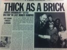 Jethro Tull Thick As A Brick Vinyl