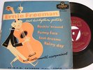 ERNIE FREEMAN & HIS RHYTHM GUITAR '56 Gold Lettering Tri P/S EP