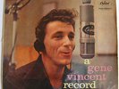 GENE VINCENT A Record Date Part 1   Capitol UK 1958 P/S EP
