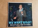 BILLY FURY AND THE TORNADOS -  WE WANT BILLY  LP  ORIG 1963 DECCA LK4548 N/MINT
