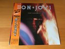 LP BON JOVI 7800 FARENHEIT JAPAN PROMO OBI STICKERS POSTER