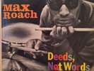 MAX ROACH Deeds, Not Words LP RIVERSIDE RLP 1122 orig dg stereo