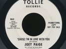 ROLLING STONES intro PROMO JOEY PAIGE 45 'Cause I'm In Love With You  (Hear it)