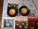 6 Beatles 45's  Records Day Tripper, Nowhere Man, Let it Be, Instant Karma