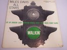 Miles Davis All Stars Walkin' Thompson-Silver Prestige DG yellow N.Y. RVG
