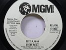 Hear Funk Promo 45 Great Pride - She'S A Lady / Same On Mgm (Promo)