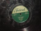 THE ROYALS: I FEEL SO BLUE / SHRINE OF ST. CECELIA 78 RPM FEDERAL 12121 R&B RARE