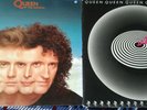 Queen vinyl records. Jazz, The Game and The Miracle