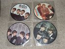 THE BEATLES = FULL SET OF 22 COLLECTORS 20th ANNIVERSARY 7inch PICTURE DISCS